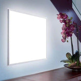 eSenLite 2 ft. x 4 ft. White Commercial Integrated LED 6300 Lumens Dimmable Drop Ceiling Flat Panel Troffer Light (2-Pack)