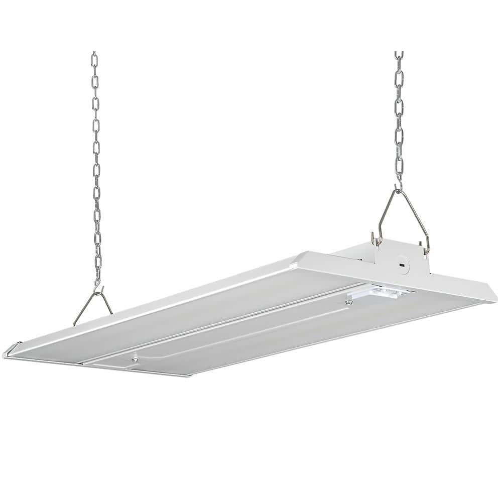 ETI LIGHTING 2 ft. 400-Watt Equivalent Motion Sensor 18000 Lumens Integrated LED White High Bay Light 120-277 Volt 5000K