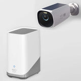 eufy Security Eufycam3 Battery Wireless In/Outdoor Camera, White, Wi-Fi, Surveillance Home Security Camera with Homebase, 2-Pack