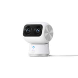 eufy Security S350 WiFi IndoorCam HardWired Pan and Tilt Security Camera with, No Monthly Fee, and HomeBase 3 Compatible