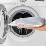 Everyday Home White Mesh Laundry Bags (Set of 8)