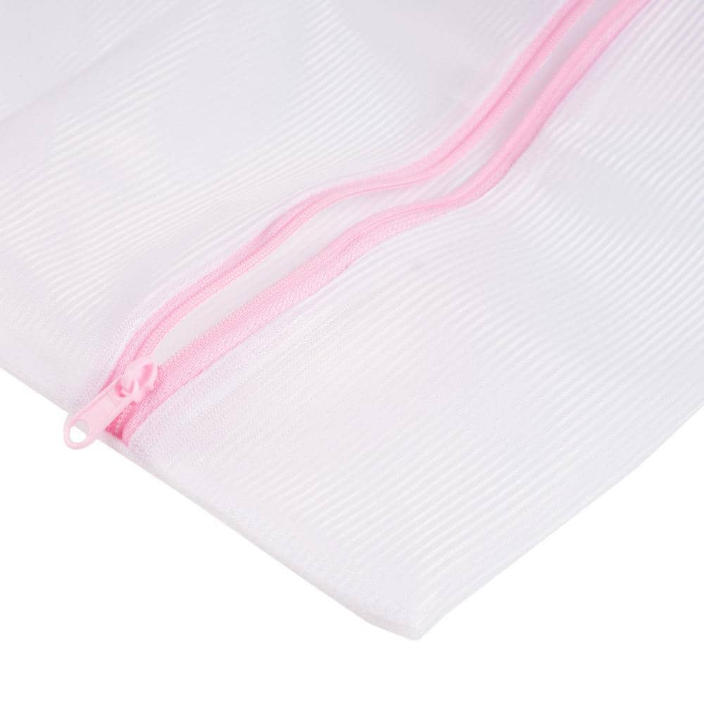 Everyday Home White Mesh Laundry Bags (Set of 8)