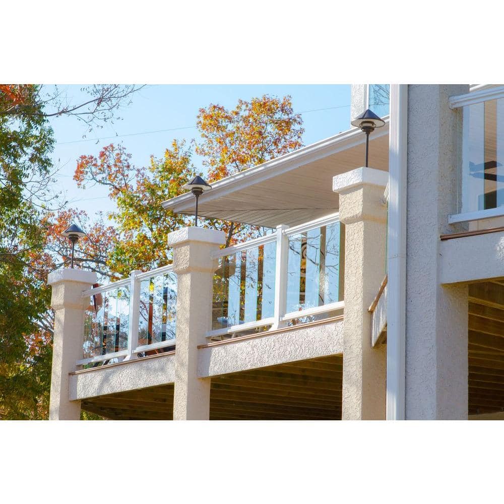 EZ Handrail 25 ft. Silicone Glass Spline for White Glass Railing