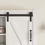 FAMYYT 27 in. W x 19.7 in. H Rectangular White Surface Mount Medicine Cabinet without Mirror with Adjustable Shelves