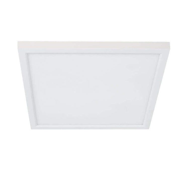Feit Electric 5 in. 8-Watt Title 24 Dimmable White Integrated LED Square Flat Panel Ceiling Flush Mount with Color Change CCT