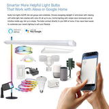 Feit Electric HD 1080P 10-Watt A23 LED Wi-Fi Smart IP Surveillance Home Security Camera Light Bulb, No Hub Required, Daylight (4-Pack)