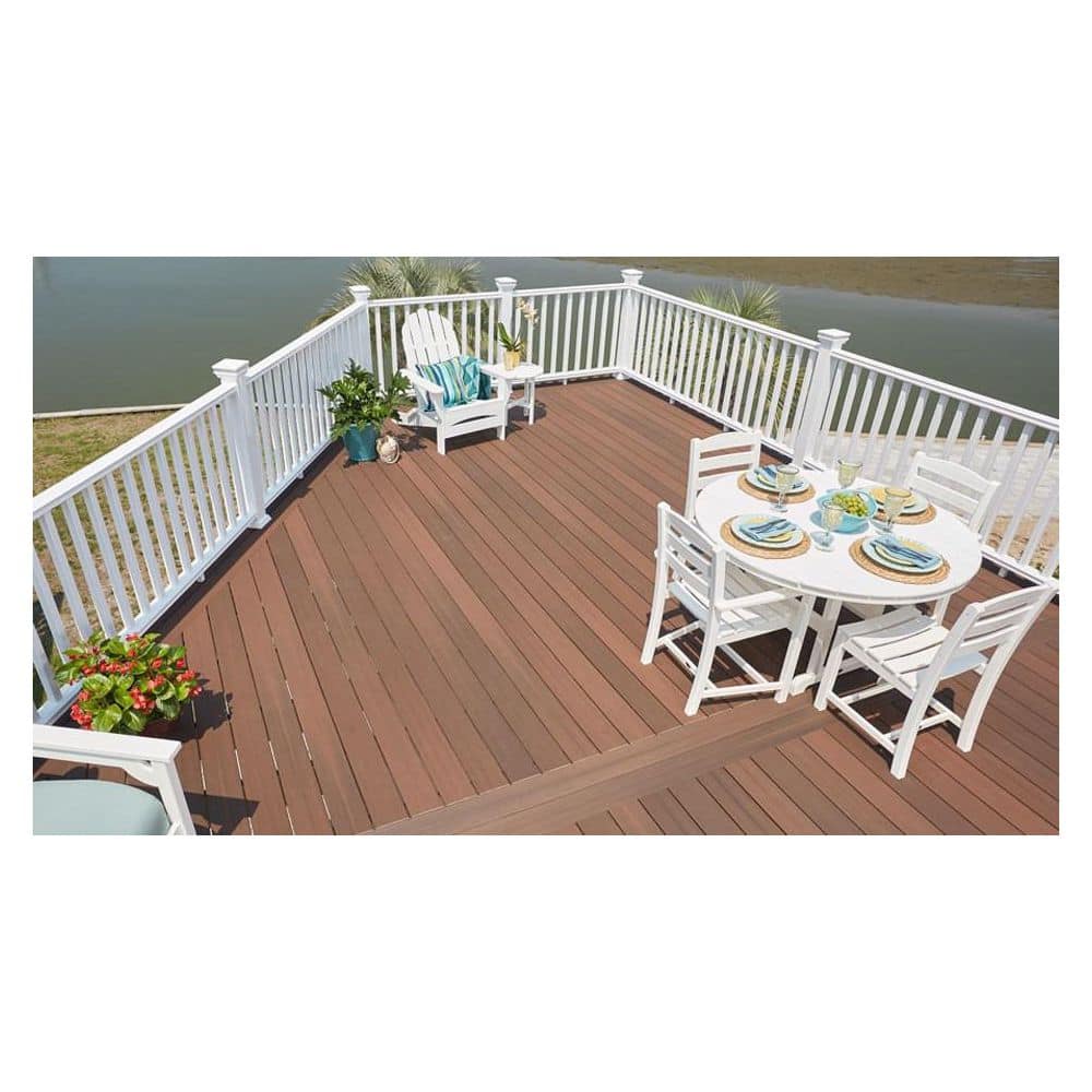 Fiberon ArmorGuard Regency/Enclave White Nylon Line Rail Hardware Kit