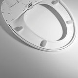ROSWELL Taranto Quick-Release Elongated Toilet Seat with Bidet in White