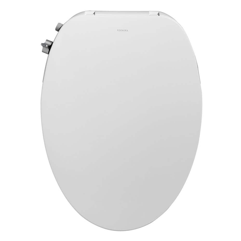 ROSWELL Taranto Quick-Release Elongated Toilet Seat with Bidet in White