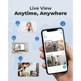 REOLINK 12MP Wired Outdoor Bullet Add-on PoE IP Surveillance Security Camera with Smart AI Detection Spotlight, 2-Way Audio