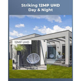 REOLINK 12MP Wired Outdoor Bullet Add-on PoE IP Surveillance Security Camera with Smart AI Detection Spotlight, 2-Way Audio