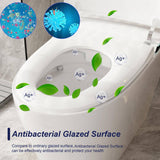 FUFU&GAGA Elongated Smart Bidet Toilet 1.28 GPF in White