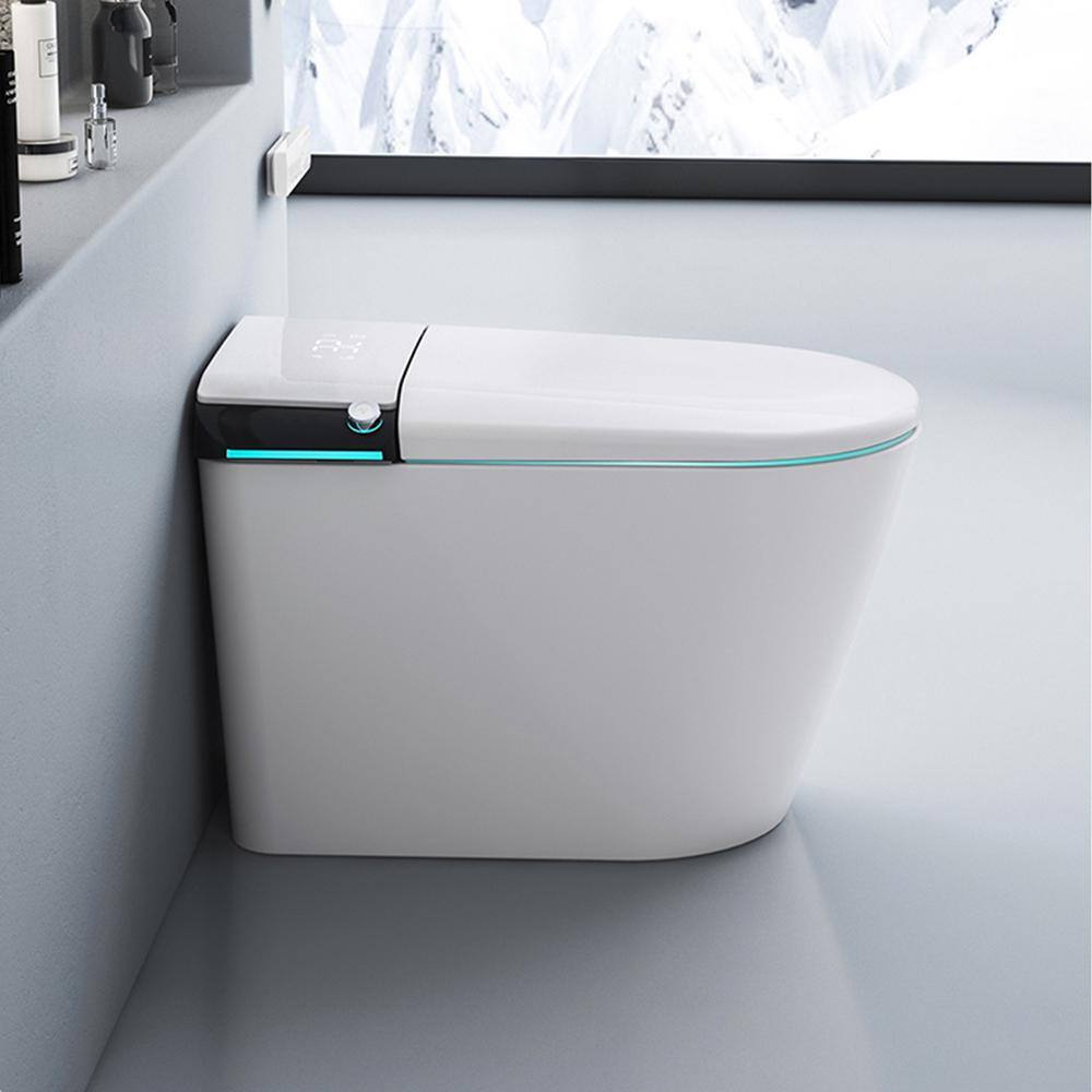 FUNKOL Elongated Smart Bidet Toilet with Auto Flush and Heated Seat