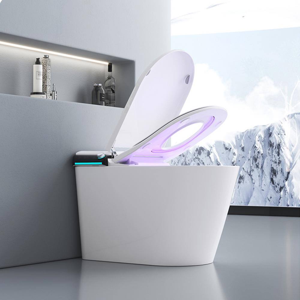 FUNKOL Elongated Smart Bidet Toilet with Auto Flush and Heated Seat