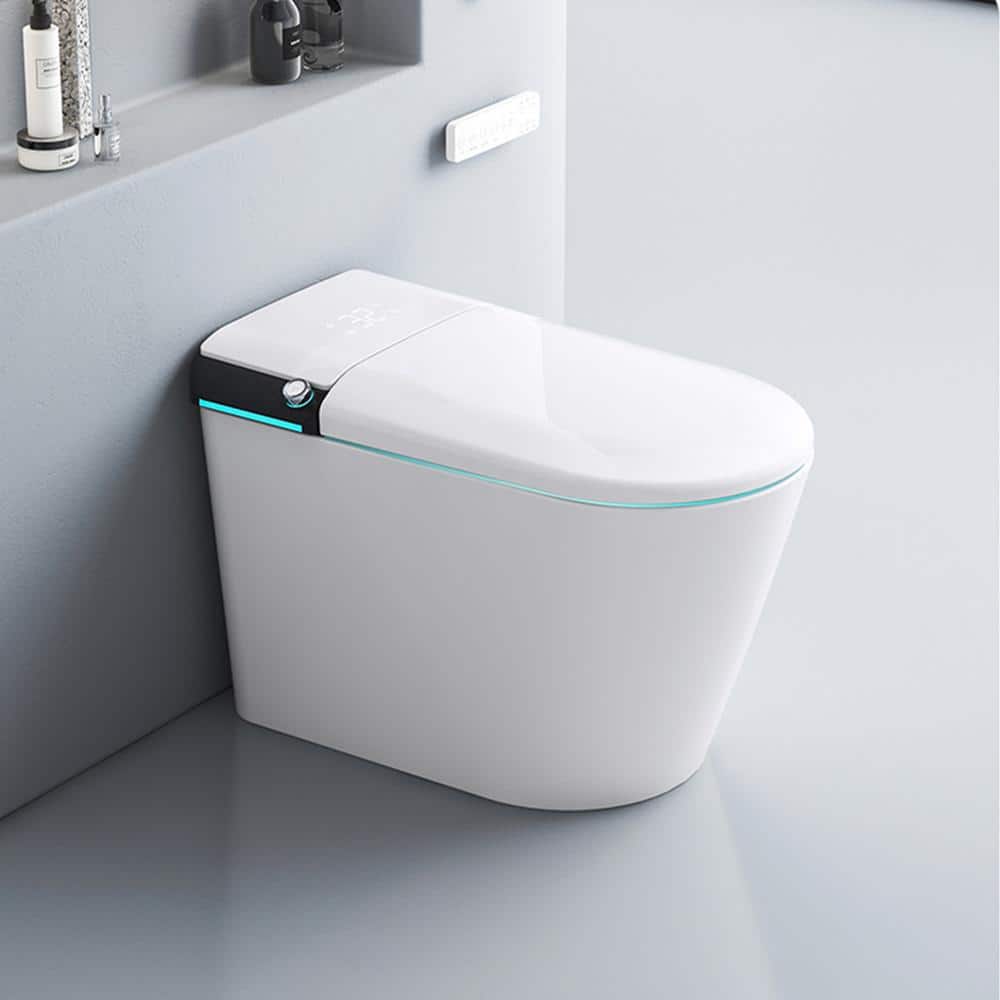 FUNKOL Elongated Smart Bidet Toilet with Auto Flush and Heated Seat