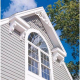 Fypon 36 in. Inside Width x 22 in. Inside Height x 1 in. Polyurethane Half Round Arch Flat Trim