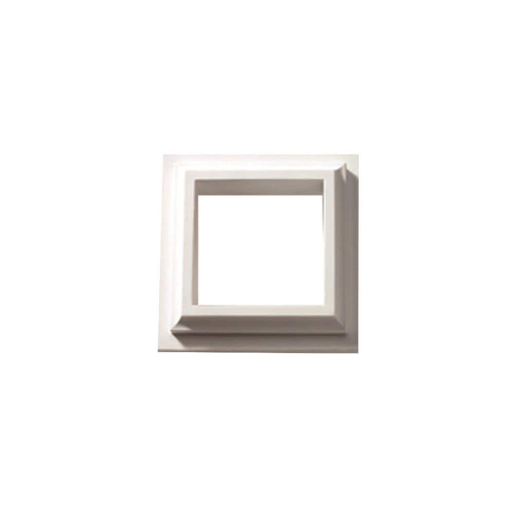 Fypon 11-1/8 in. x 11-1/8 in. x 2 in. Polyurethane Trim Collar for Plain Newel Post in 7 in. Balustrade System