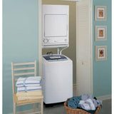 GE 3.6-cu ft Stackable Electric Dryer (White)