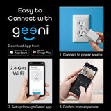 Geeni Glimpse 1080p HD Wireless Smart Camera - Indoor Home Security Camera - No Hub Required - Voice Control