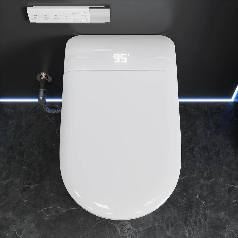 GIVING TREE Smart Toilet Bidet with Warm Air Dryer and Aroma Diffusion