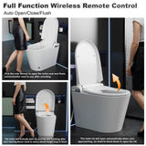 GIVING TREE Smart Toilet Bidet with Warm Air Dryer and Aroma Diffusion
