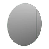 Glass Warehouse Orsa 24 in. W x 24 in. H x 4.75 in. D White Recessed Medicine Cabinet with Mirror