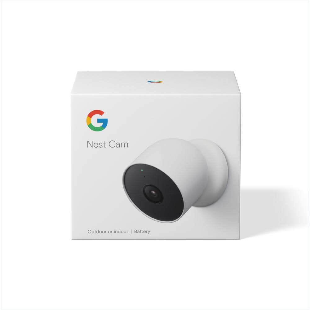 Google Nest Cam (Battery) - Indoor and Outdoor Wireless Smart Home Security Camera