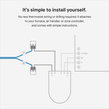 Google Nest Power Connector - C-Wire Substitute - Compatible with Nest thermostats