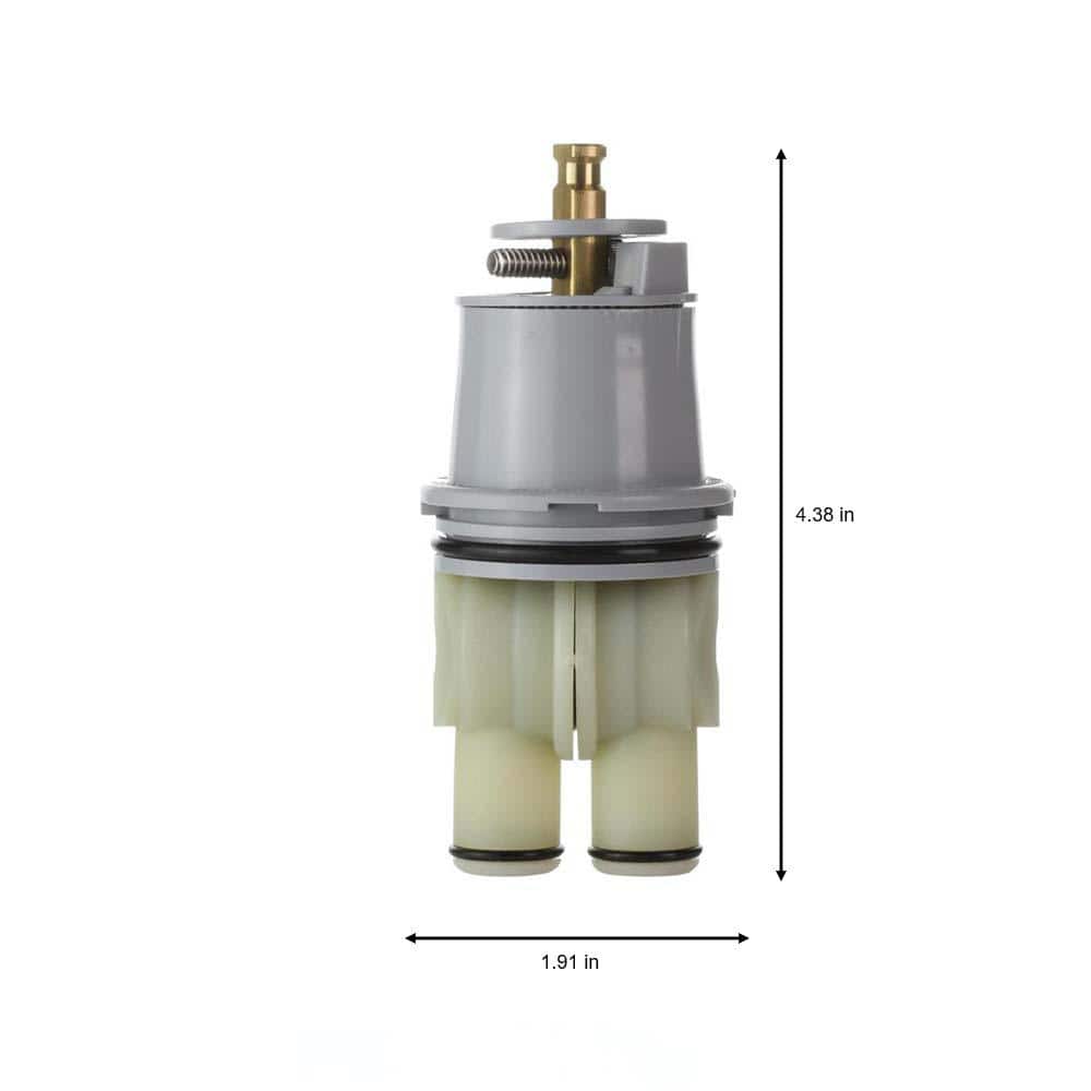 DANCO Cartridge for Delta Monitor 13/14 Series Tub/Shower Faucets, Plastic, 4.38 in H x 1.91 in W (RP46074 Replacement)