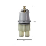 DANCO Cartridge for Delta Monitor 13/14 Series Tub/Shower Faucets, Plastic, 4.38 in H x 1.91 in W (RP46074 Replacement)