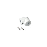 0.22 ft. White Adjustable Elbow for Handrail Kit