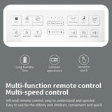 HOMEMYSTIQUE Intelligent Bidet Toilet with Auto Flush, Heated Seat, White