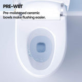 HOROW Smart Toilet Bidet with Remote Control and Deodorization
