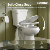 HOROW 19 in. Tall High-Efficiency Smart Bidet Toilet - 1.28 GPF