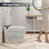 HOROW HR-Y8 1.11 GPF Smart Toilet Bidet with UV Light and Auto Flush