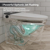 HOROW HR-Y8 1.11 GPF Smart Toilet Bidet with UV Light and Auto Flush