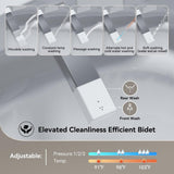 HOROW T03 Elongated Smart Toilet Bidet with Heated Seat and Auto Flush