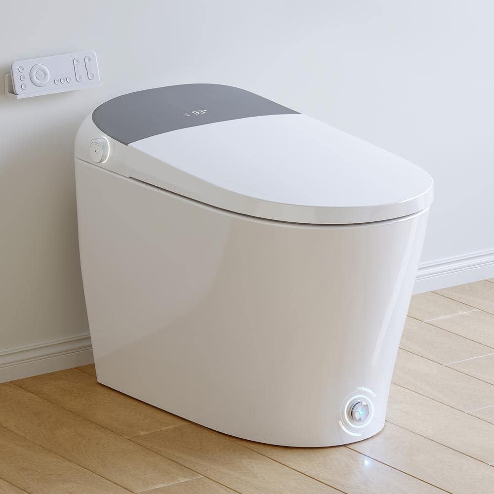 HOROW T03 Elongated Smart Toilet Bidet with Heated Seat and Auto Flush