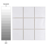 Merola Tile Twist Square White Ice 11-3/4 in. x 11-3/4 in. Ceramic Mosaic (9.79 sq. ft. /Case)