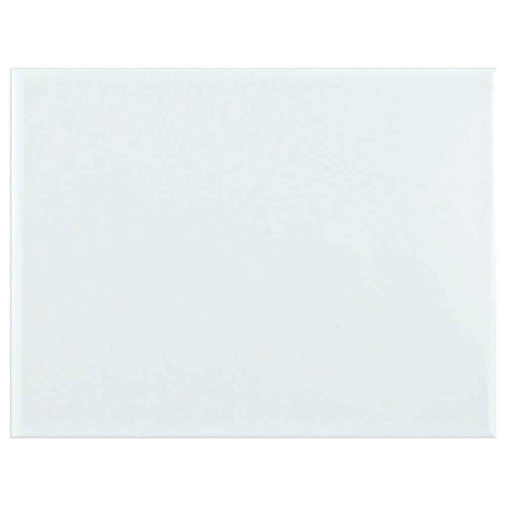 Merola Tile Park Retro White Ice 6 in. x 8 in. Ceramic Subway Wall Tile (9 sq. ft. / Case)