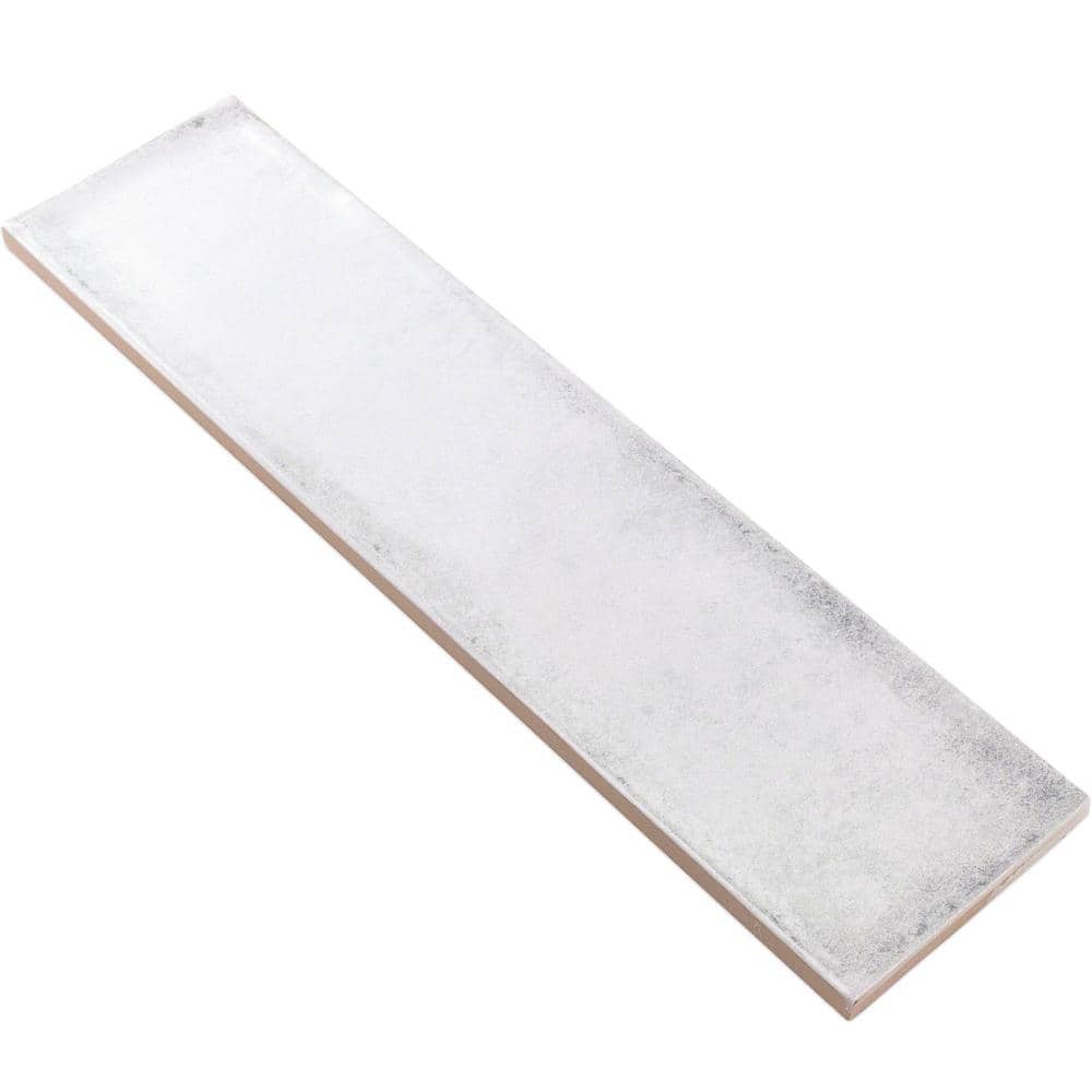 Ivy Hill Tile Moze White 3 in. x 12 in. 9 mm Ceramic Wall Tile, 22-Piece Case (5.38 sq. ft./Box)
