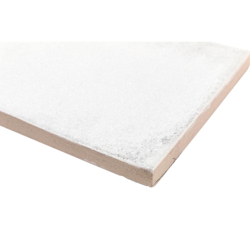 Ivy Hill Tile Moze White 3 in. x 12 in. 9 mm Ceramic Wall Tile, 22-Piece Case (5.38 sq. ft./Box)
