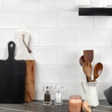 Ivy Hill Tile Barbados White 5 in. x 10 in. 9 mm Polished Ceramic Wall Tile (30 Pieces, 9.9 sq. ft. per Box)