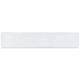 Newport White 2 in. x 10 in. Polished Ceramic Subway Wall Tile (5.70 sq. ft. / Case)