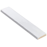 Newport White 2 in. x 10 in. Polished Ceramic Subway Wall Tile (5.70 sq. ft. / Case)
