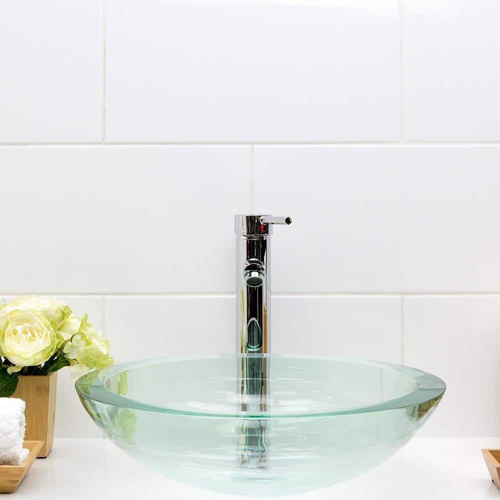 Ivy Hill Tile Essential White 8 in. x 16 in. x 8.5 mm Polished Ceramic Wall Tile (25 Pieces, 21.52 sq. ft. per Box)