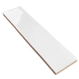 Ivy Hill Tile Catalina White 3 in. x 12 in. x 8 mm Ceramic Wall Subway Tile (44-Pieces, 10.76 sq. ft./Case)