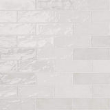 Ivy Hill Tile Kingston White 3 in. x 8 in. Glazed Ceramic Wall Tile (5.38 sq. ft. per Case)