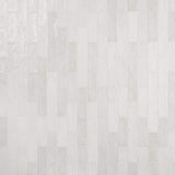 Kingston White 3 in. x 8 in. Polished Ceramic Wall Tile (5.38 sq. ft./case)