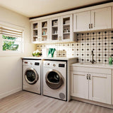 J COLLECTION Mancos Bright White Shaker Assembled Shallow Base Kitchen Cabinet with a Drawer (15 in. W x 34.5 in. H x 14 in. D)